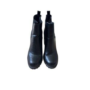 SODA High Platform Size 7 Womens Block Boots Goth Witchy Baddie Edgy Ankle